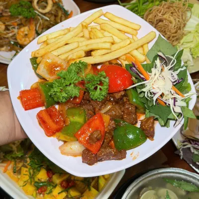 Nghêu Hấp Sả Thái Cay Nồng